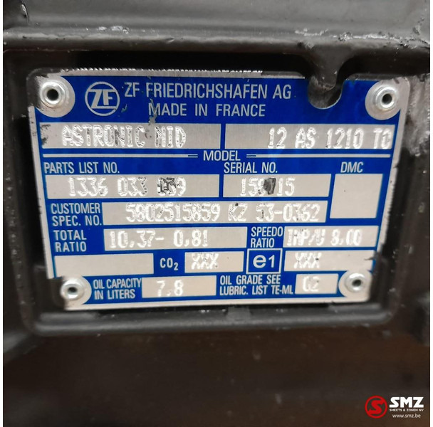 Iveco Occ versnellingsbak 12AS1210TO Iveco - Käigukast - Veoauto: pilt 5 Iveco Occ versnellingsbak 12AS1210TO Iveco - Käigukast - Veoauto: pilt 5