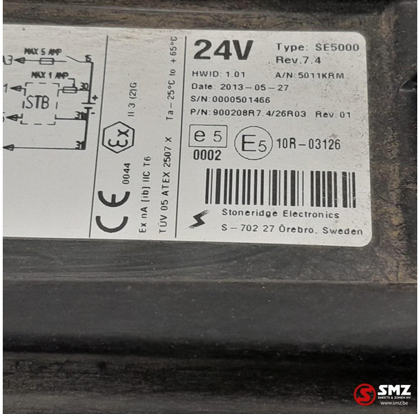 MAN Occ tachograaf MAN - Elektrisüsteem - Veoauto: pilt 5 MAN Occ tachograaf MAN - Elektrisüsteem - Veoauto: pilt 5