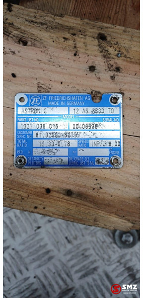 MAN Occ versnellingsbak 12AS2330TO MAN - Käigukast - Veoauto: pilt 5 MAN Occ versnellingsbak 12AS2330TO MAN - Käigukast - Veoauto: pilt 5