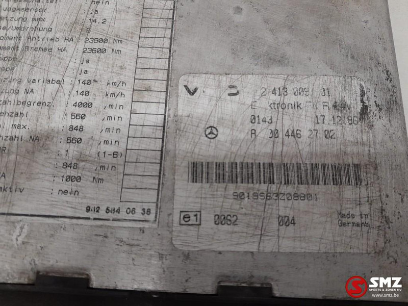 Mercedes-Benz Occ ECU FMR regeleenheid Mercedes - Mootori juhtimisseade - Veoauto: pilt 5 Mercedes-Benz Occ ECU FMR regeleenheid Mercedes - Mootori juhtimisseade - Veoauto: pilt 5