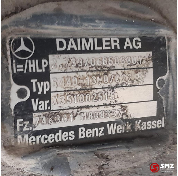 Mercedes-Benz Occ differentiëel R440-13A22.5 i=2,733 Mercedes - Diferentsiaalvarustus - Veoauto: pilt 4 Mercedes-Benz Occ differentiëel R440-13A22.5 i=2,733 Mercedes - Diferentsiaalvarustus - Veoauto: pilt 4