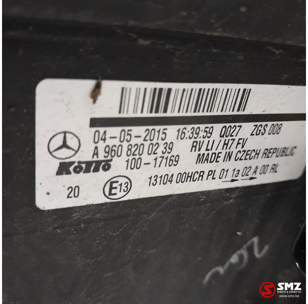Mercedes-Benz Occ koplamp links Mercedes - Esituled - Veoauto: pilt 3 Mercedes-Benz Occ koplamp links Mercedes - Esituled - Veoauto: pilt 3