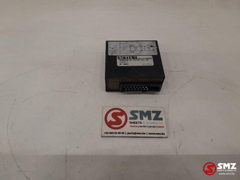 Renault Occ ECU ACTIA regeleenheid Renault - Mootori juhtimisseade - Veoauto: pilt 1 Renault Occ ECU ACTIA regeleenheid Renault - Mootori juhtimisseade - Veoauto: pilt 1