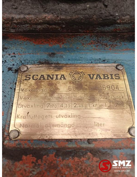 Scania Occ versnellingsbak G660 Scania - Käigukast - Veoauto: pilt 5 Scania Occ versnellingsbak G660 Scania - Käigukast - Veoauto: pilt 5
