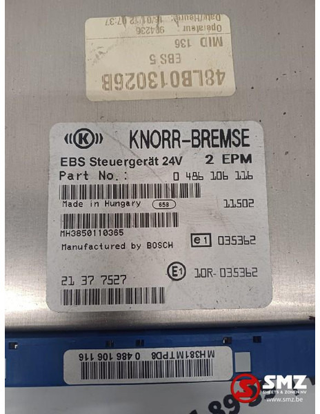 Volvo Occ ECU EBS regeleenheid Volvo - Mootori juhtimisseade - Veoauto: pilt 4 Volvo Occ ECU EBS regeleenheid Volvo - Mootori juhtimisseade - Veoauto: pilt 4