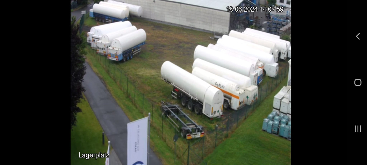 Tsisternhaagis Aurepa gas tank semi trailer for oxygen, nitrogen, argon cryogenic: pilt 16