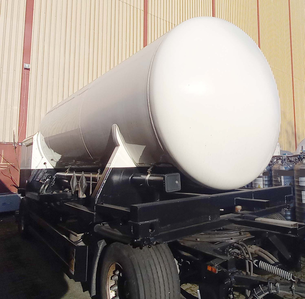 GOFA Gas tank trailer cryogenic used for oxygen, nitrogen, argon, gas. - Tsistern poolhaagis: pilt 3 GOFA Gas tank trailer cryogenic used for oxygen, nitrogen, argon, gas. - Tsistern poolhaagis: pilt 3