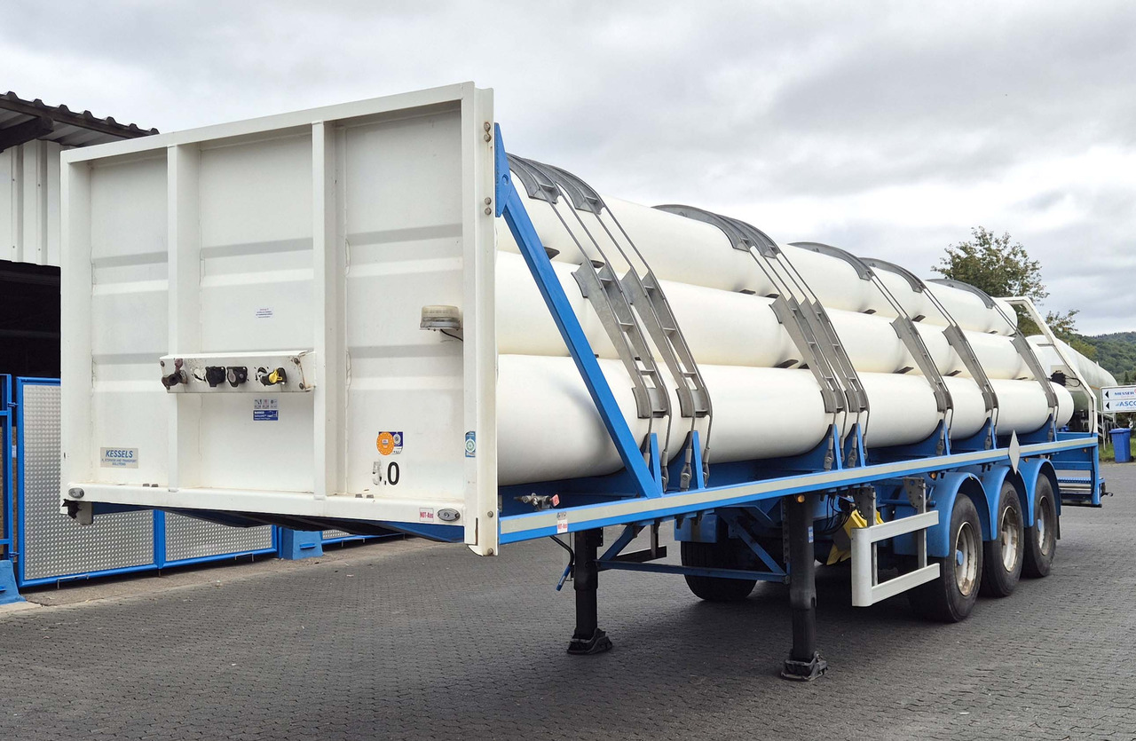 MAFA Gas tank tube semi-trailer used for compressed helium, hydrogen, Wasserstoff, methane, CNG - Tsistern poolhaagis: pilt 2 MAFA Gas tank tube semi-trailer used for compressed helium, hydrogen, Wasserstoff, methane, CNG - Tsistern poolhaagis: pilt 2