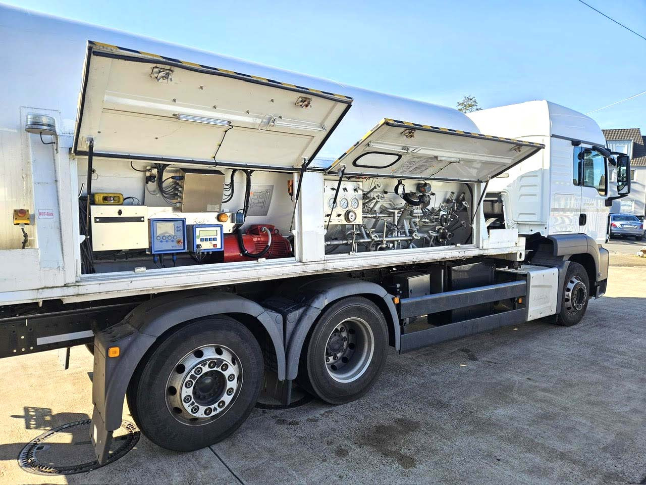 MAN Tank gas truck cryogenic used for oxygen, nitrogen, argon, LIN, LOX, LAR - Tsisternauto: pilt 5 MAN Tank gas truck cryogenic used for oxygen, nitrogen, argon, LIN, LOX, LAR - Tsisternauto: pilt 5