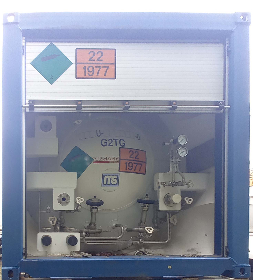 Ziemann LNG Methan Gas Cryogenic tank container 40ft tank - Tsistern poolhaagis: pilt 5 Ziemann LNG Methan Gas Cryogenic tank container 40ft tank - Tsistern poolhaagis: pilt 5