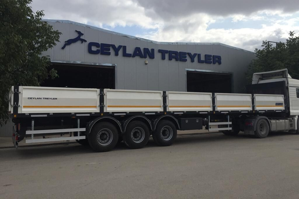 CEYLAN 3 AXLES FLATBED&PLATFORM WITH SIDE COVER - Platvorm/ Madelpoolhaagis: pilt 3 CEYLAN 3 AXLES FLATBED&PLATFORM WITH SIDE COVER - Platvorm/ Madelpoolhaagis: pilt 3