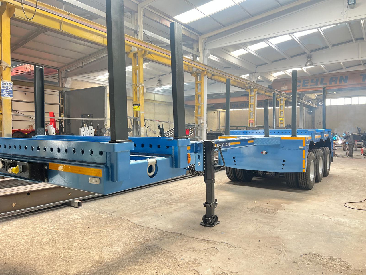 Uus Madal platvormpoolhaagis CEYLAN 3 AXLES STANDART & EXTENDABLE LOWBED: pilt 14