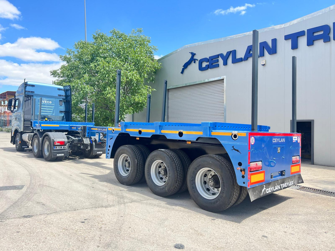 Uus Madal platvormpoolhaagis CEYLAN 3 AXLES STANDART & EXTENDABLE LOWBED: pilt 13