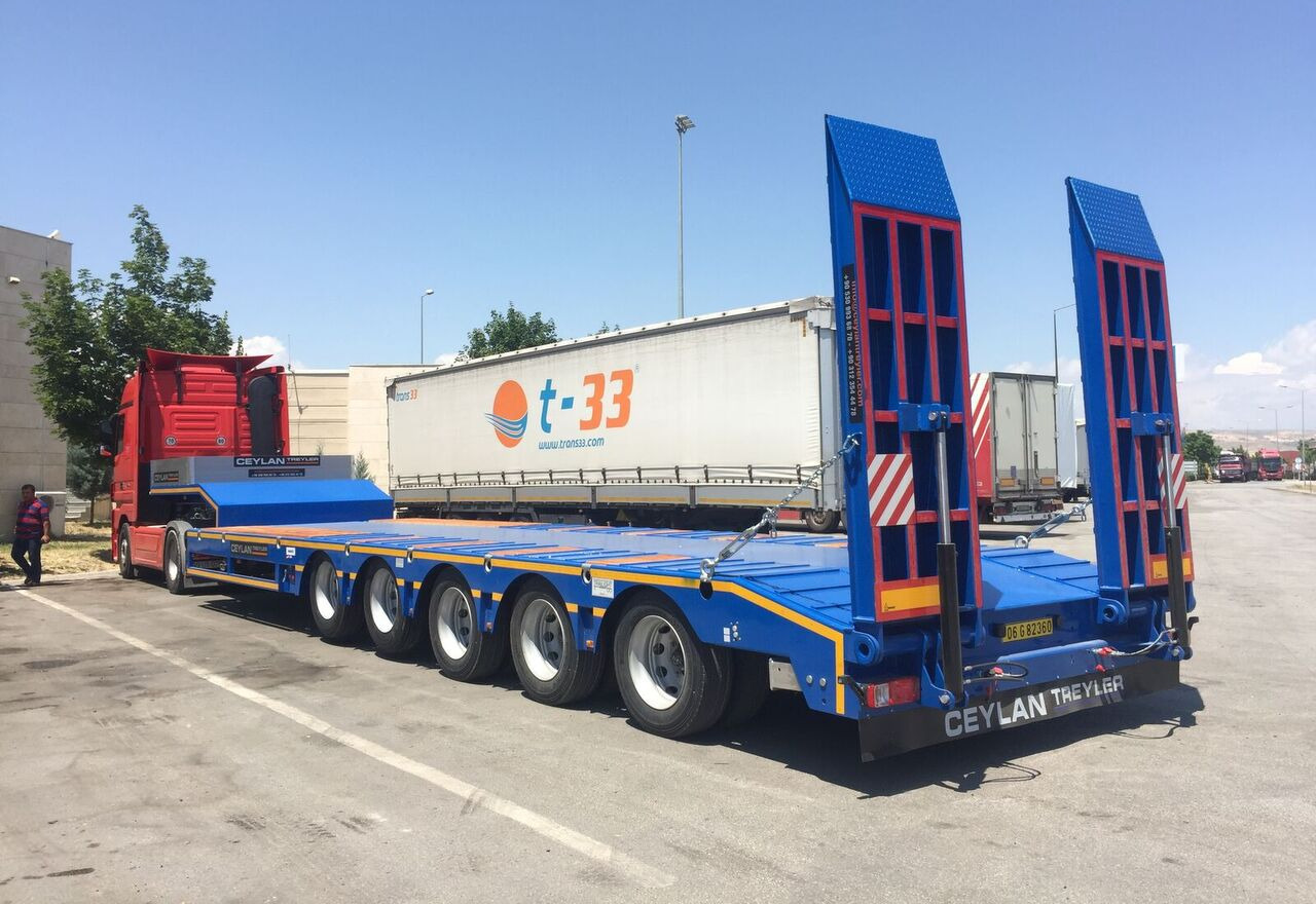 CEYLAN 3 AXLES STANDART & EXTENDABLE LOWBED - Madal platvormpoolhaagis: pilt 3 CEYLAN 3 AXLES STANDART & EXTENDABLE LOWBED - Madal platvormpoolhaagis: pilt 3