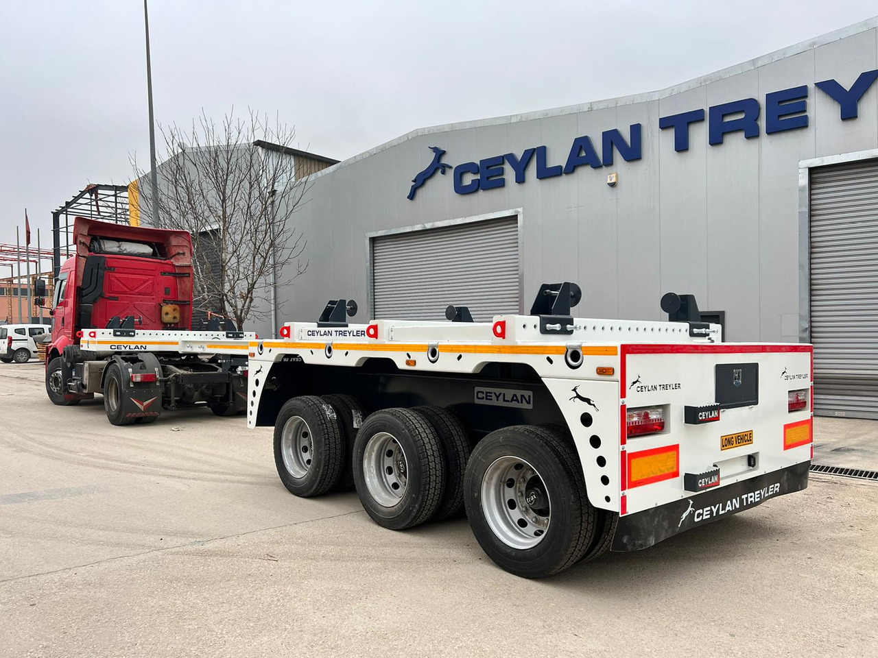 Uus Madal platvormpoolhaagis CEYLAN 3 AXLES STANDART & EXTENDABLE LOWBED: pilt 15