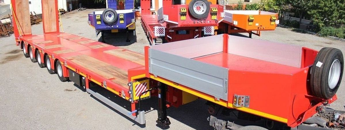 Uus Madal platvormpoolhaagis CEYLAN 3 AXLES STANDART & EXTENDABLE LOWBED: pilt 8