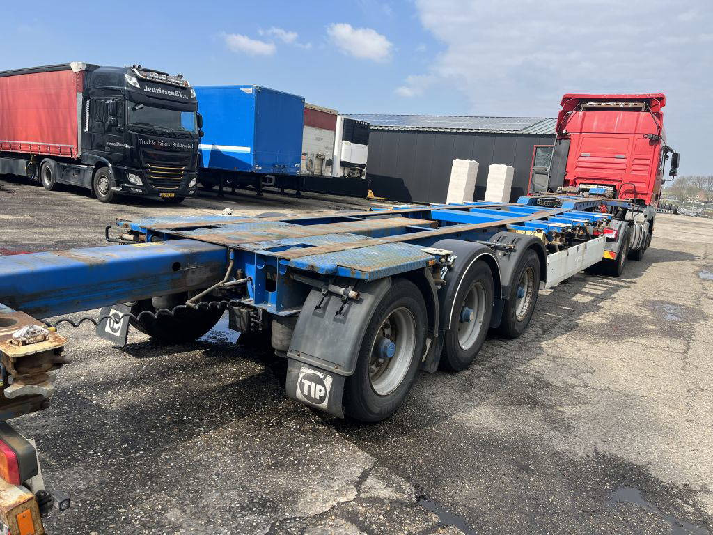 Krone 40FT HC, Voor en achter-uitschuifbaar, BPW 3 stuks - Konteinerveduk/ Tõstukiga poolhaagis: pilt 3 Krone 40FT HC, Voor en achter-uitschuifbaar, BPW 3 stuks - Konteinerveduk/ Tõstukiga poolhaagis: pilt 3