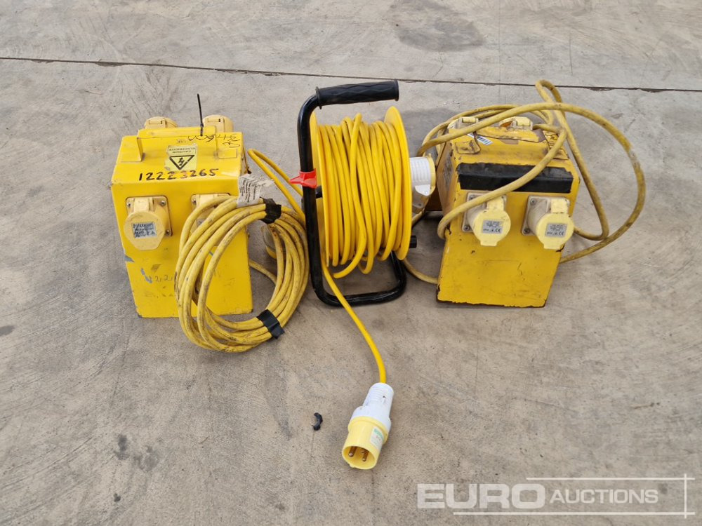 110 Volt Splitter Box, 25m Extension Reel (3 of) - Ehitusseade: pilt 4 110 Volt Splitter Box, 25m Extension Reel (3 of) - Ehitusseade: pilt 4