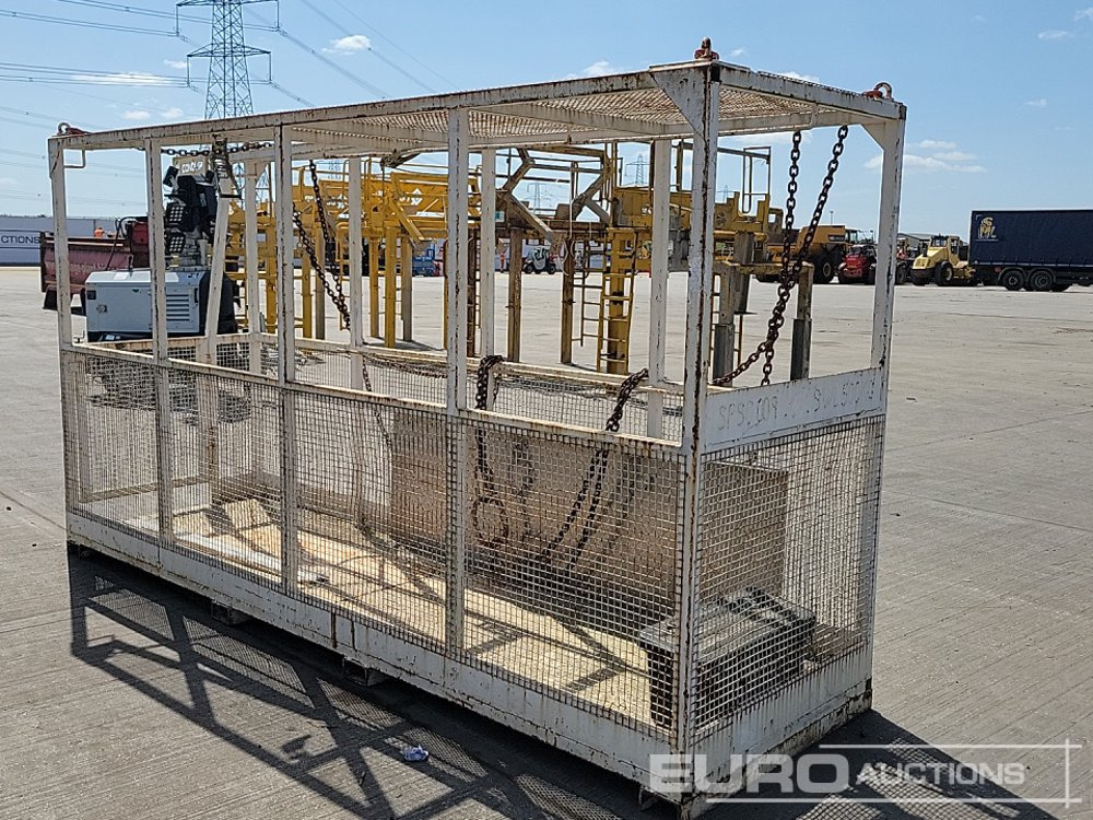 13' x 4' Man Basket to suit Crane/Forks - Ehitusseade: pilt 5 13' x 4' Man Basket to suit Crane/Forks - Ehitusseade: pilt 5