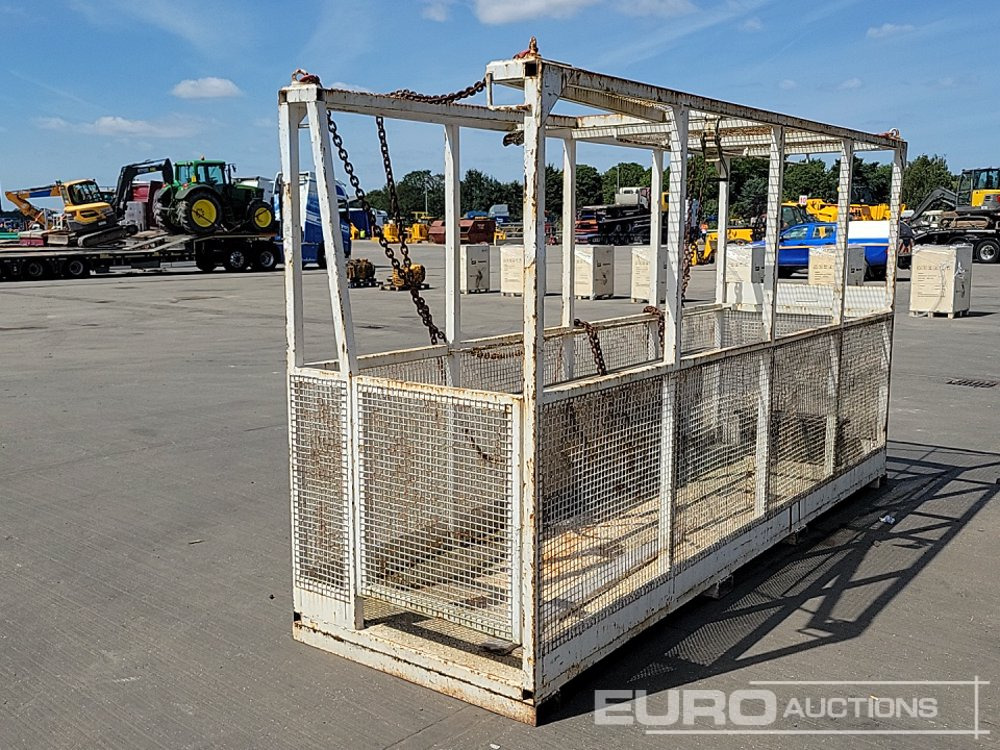 13' x 4' Man Basket to suit Crane/Forks - Ehitusseade: pilt 3 13' x 4' Man Basket to suit Crane/Forks - Ehitusseade: pilt 3