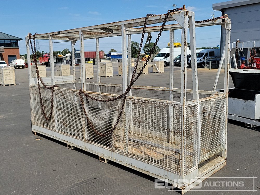 13' x 4' Man Basket to suit Crane/Forks - Ehitusseade: pilt 1 13' x 4' Man Basket to suit Crane/Forks - Ehitusseade: pilt 1