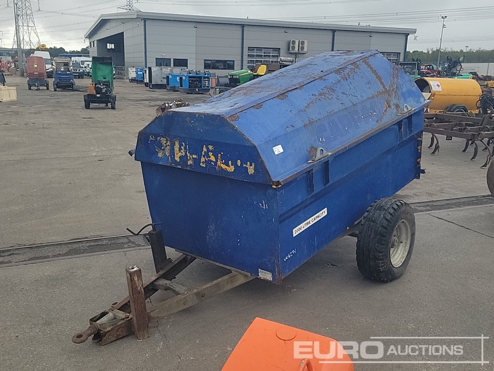 2000 Litre Single Axle Bunded Fuel Bowser - Säilitusmahuti: pilt 1 2000 Litre Single Axle Bunded Fuel Bowser - Säilitusmahuti: pilt 1