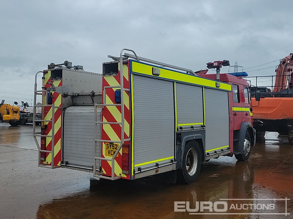2002 MAN 4x2 Fire Engine, Automatic Gearbox - Tuletõrjeauto: pilt 5 2002 MAN 4x2 Fire Engine, Automatic Gearbox - Tuletõrjeauto: pilt 5