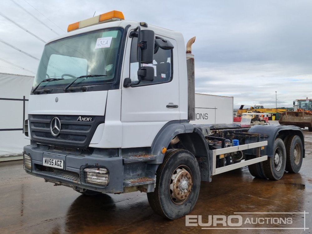 2006 Mercedes Axor 2633 - Kabiinišassiiga veoauto: pilt 1 2006 Mercedes Axor 2633 - Kabiinišassiiga veoauto: pilt 1
