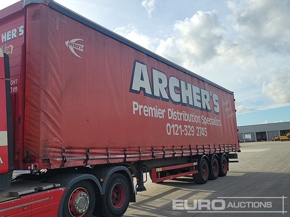 2006 Schmidtz Tri Axle Curtainsider Trailer - Tentpoolhaagis: pilt 1 2006 Schmidtz Tri Axle Curtainsider Trailer - Tentpoolhaagis: pilt 1