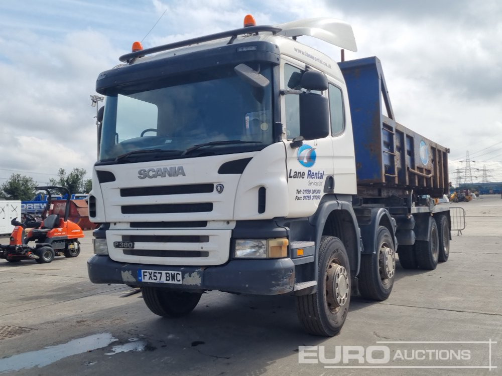 2007 Scania P380 - Konkstõstukiga veoauto: pilt 1 2007 Scania P380 - Konkstõstukiga veoauto: pilt 1