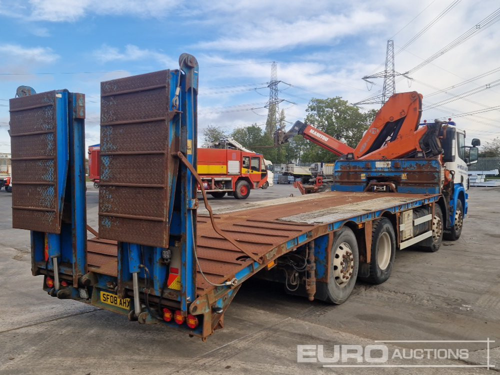 2008 Scania P340 - Treilerveoauto, Kraanaga veoauto: pilt 5 2008 Scania P340 - Treilerveoauto, Kraanaga veoauto: pilt 5