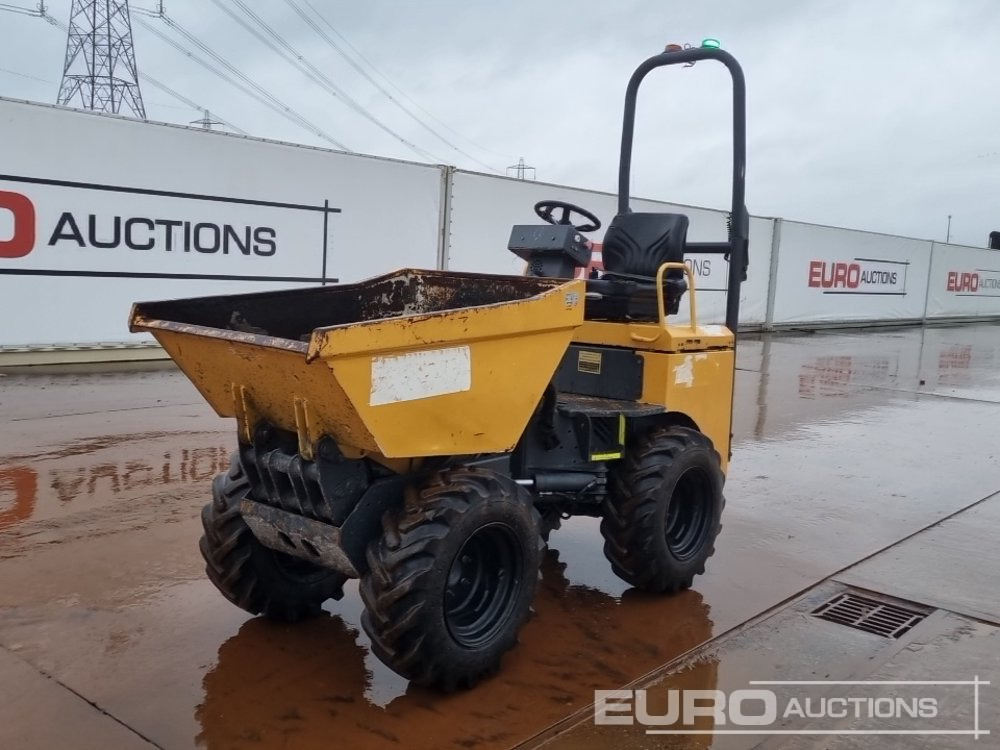 2008 Terex 1 Ton Hi Tip Dumper, Roll Bar - Mini kallur: pilt 1 2008 Terex 1 Ton Hi Tip Dumper, Roll Bar - Mini kallur: pilt 1