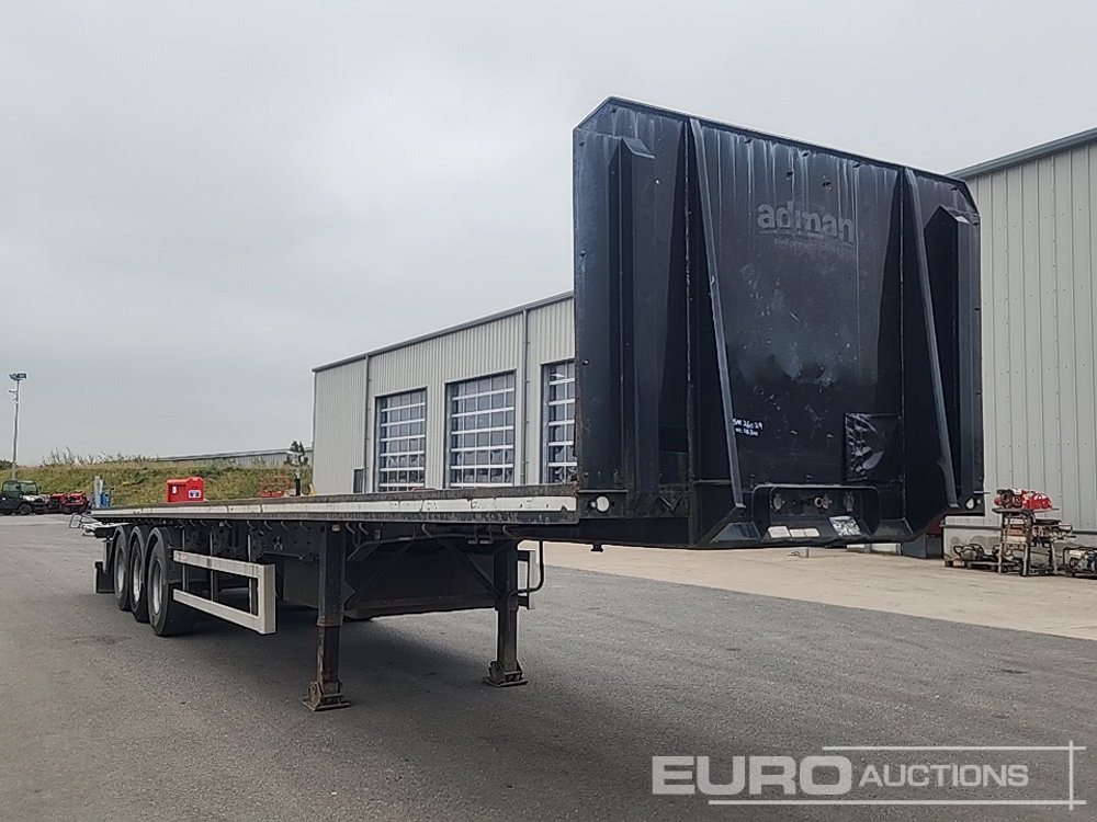 2010 Dennison 45' Tri Axle Flat Trailer, Goal Post Sockets - Platvorm/ Madelpoolhaagis: pilt 5 2010 Dennison 45' Tri Axle Flat Trailer, Goal Post Sockets - Platvorm/ Madelpoolhaagis: pilt 5