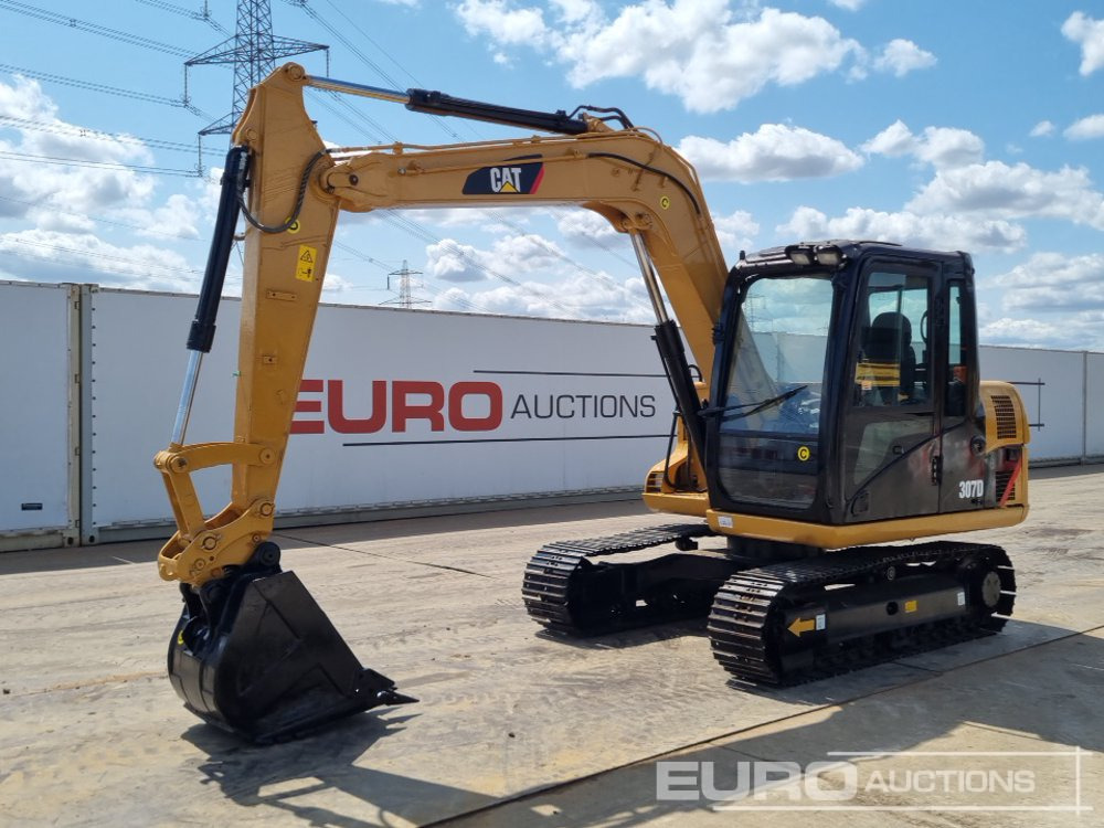 2011 CAT 307D - Miniekskavaator: pilt 1 2011 CAT 307D - Miniekskavaator: pilt 1