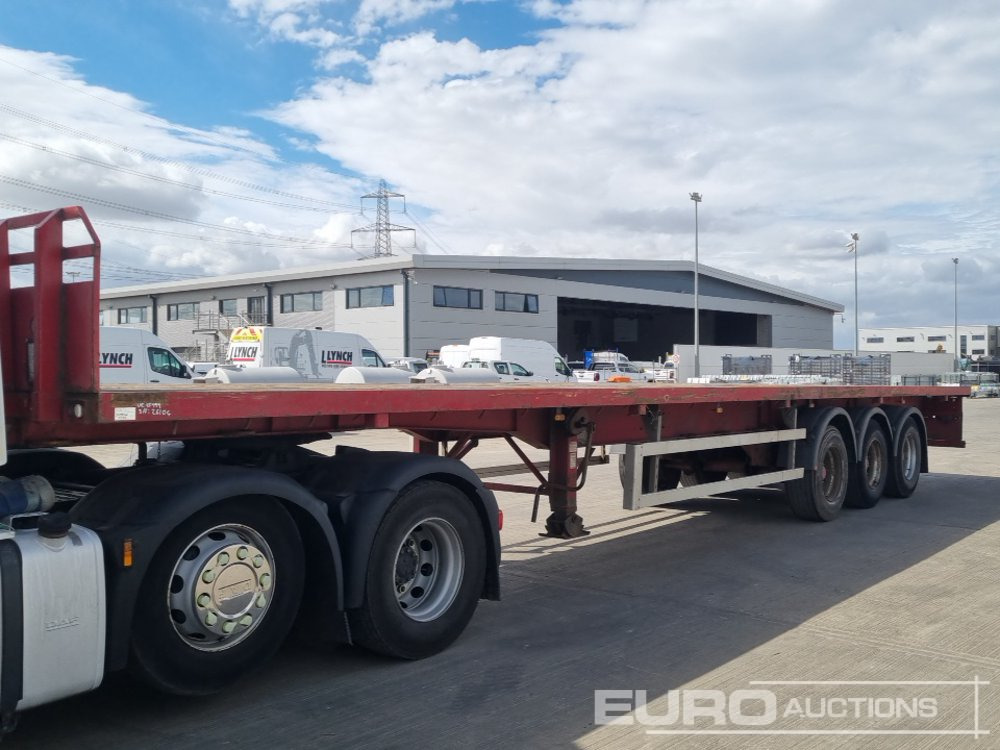 2011 Dennison Tri Axle Flatbed Trailer - Platvorm/ Madelpoolhaagis: pilt 1 2011 Dennison Tri Axle Flatbed Trailer - Platvorm/ Madelpoolhaagis: pilt 1