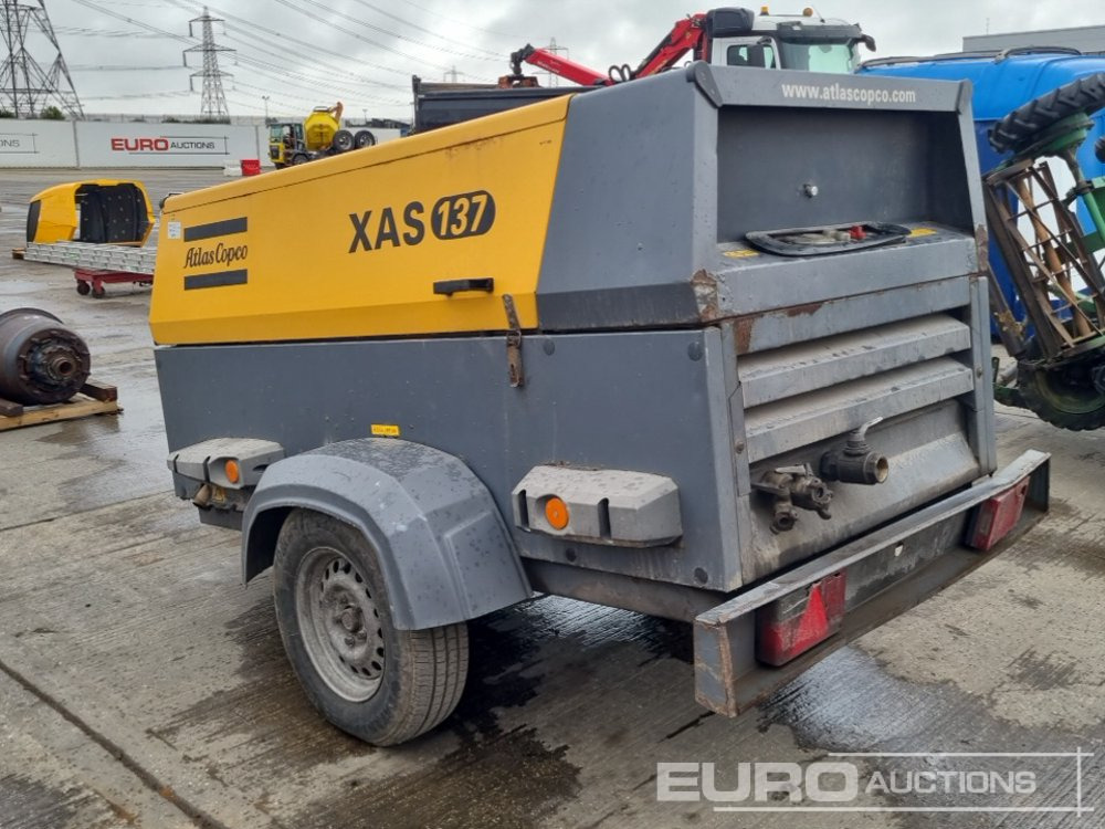 2012 Atlas Copco XAS 137 - Õhukompressor: pilt 3 2012 Atlas Copco XAS 137 - Õhukompressor: pilt 3