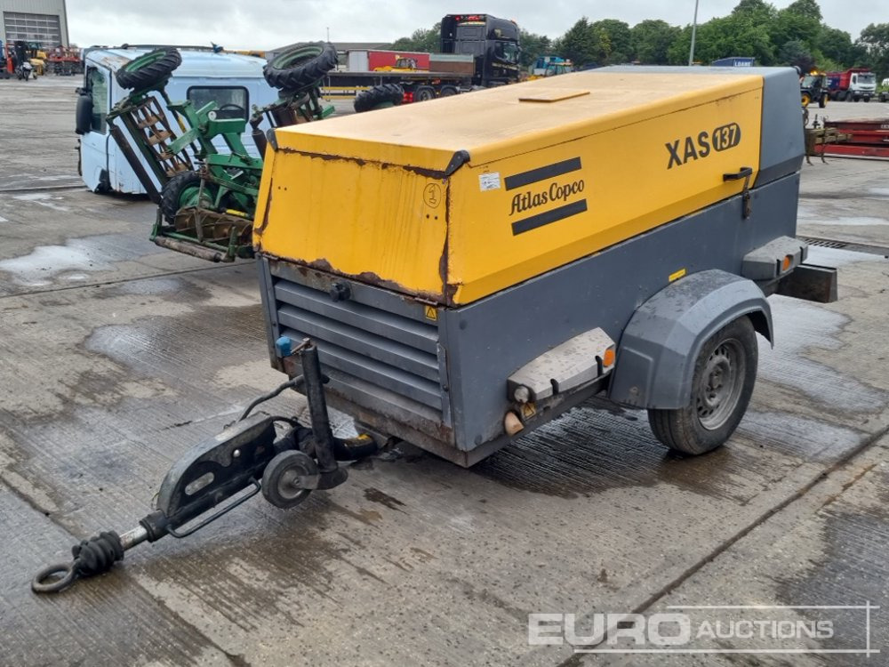 2012 Atlas Copco XAS 137 - Õhukompressor: pilt 1 2012 Atlas Copco XAS 137 - Õhukompressor: pilt 1