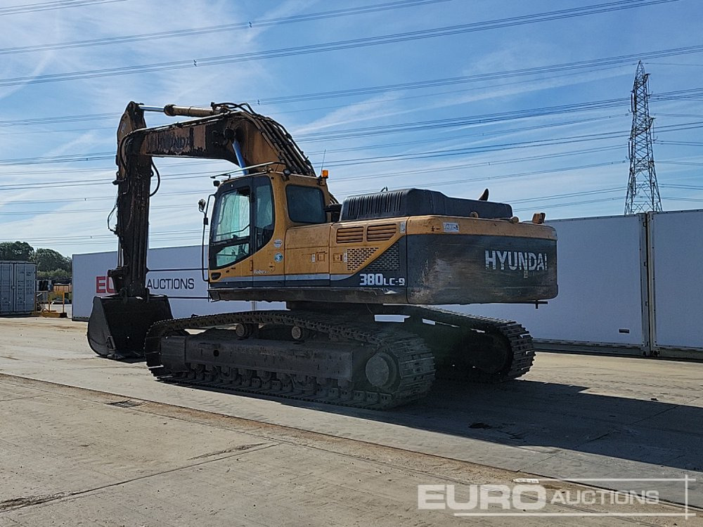 2012 Hyundai 380LC-9A - Lintekskavaator: pilt 3 2012 Hyundai 380LC-9A - Lintekskavaator: pilt 3