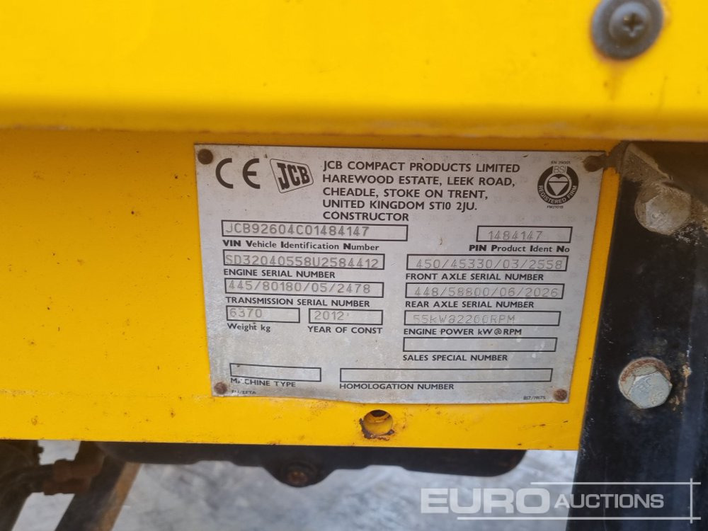 Ebatasasel maastikul kohanduv kahveltõstuk 2012 JCB 926: pilt 40
