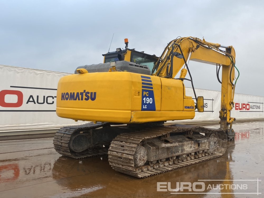 2012 Komatsu PC190LC-8 - Lintekskavaator: pilt 5 2012 Komatsu PC190LC-8 - Lintekskavaator: pilt 5