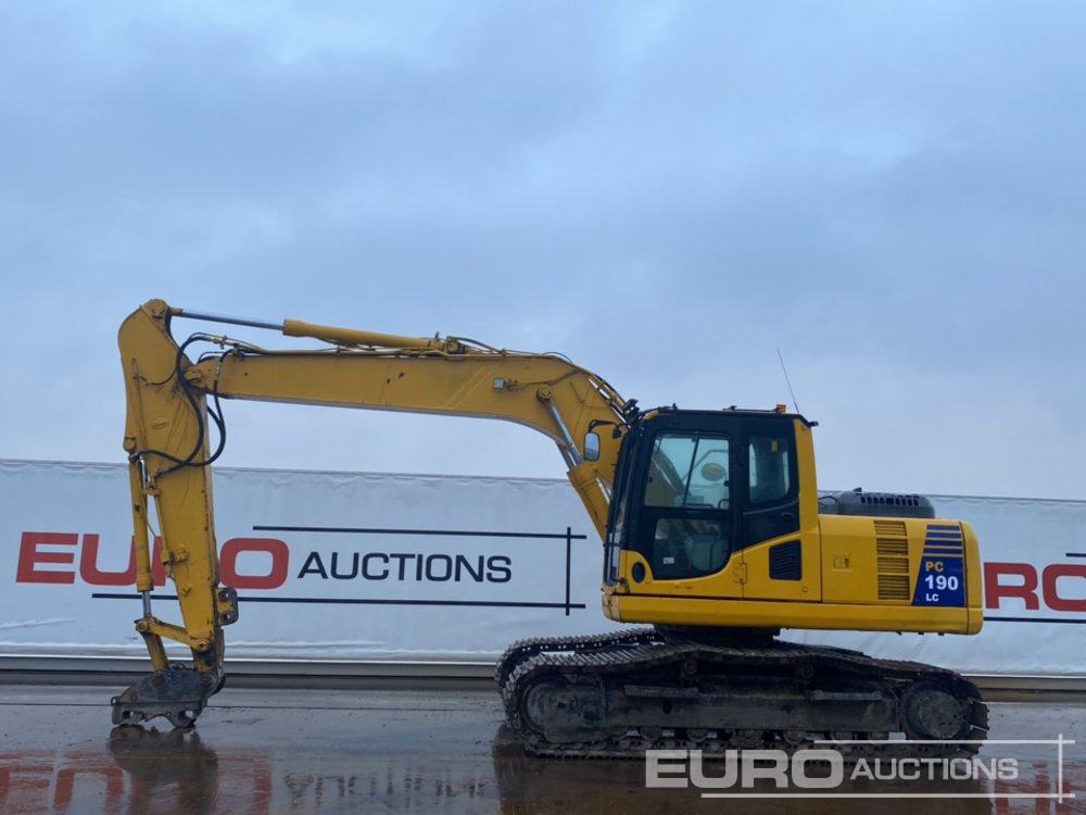 2012 Komatsu PC190LC-8 - Lintekskavaator: pilt 2 2012 Komatsu PC190LC-8 - Lintekskavaator: pilt 2
