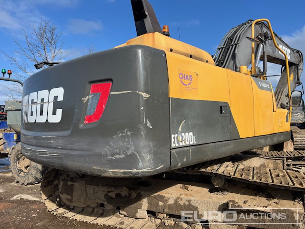2012 Volvo EC220DL - Lintekskavaator: pilt 3 2012 Volvo EC220DL - Lintekskavaator: pilt 3