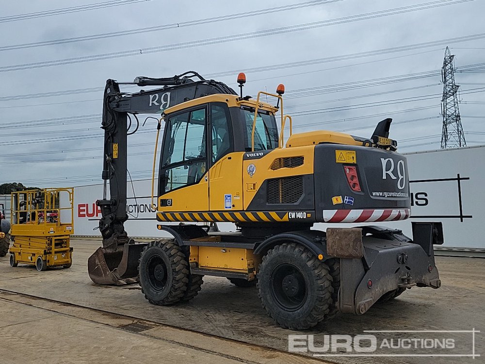 2012 Volvo EW140D - Ratastel ekskavaator: pilt 3 2012 Volvo EW140D - Ratastel ekskavaator: pilt 3