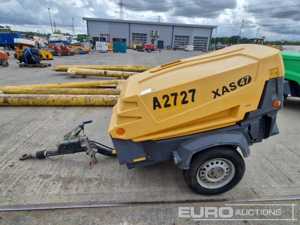 2013 Atlas Copco XAS47 - Õhukompressor: pilt 2 2013 Atlas Copco XAS47 - Õhukompressor: pilt 2