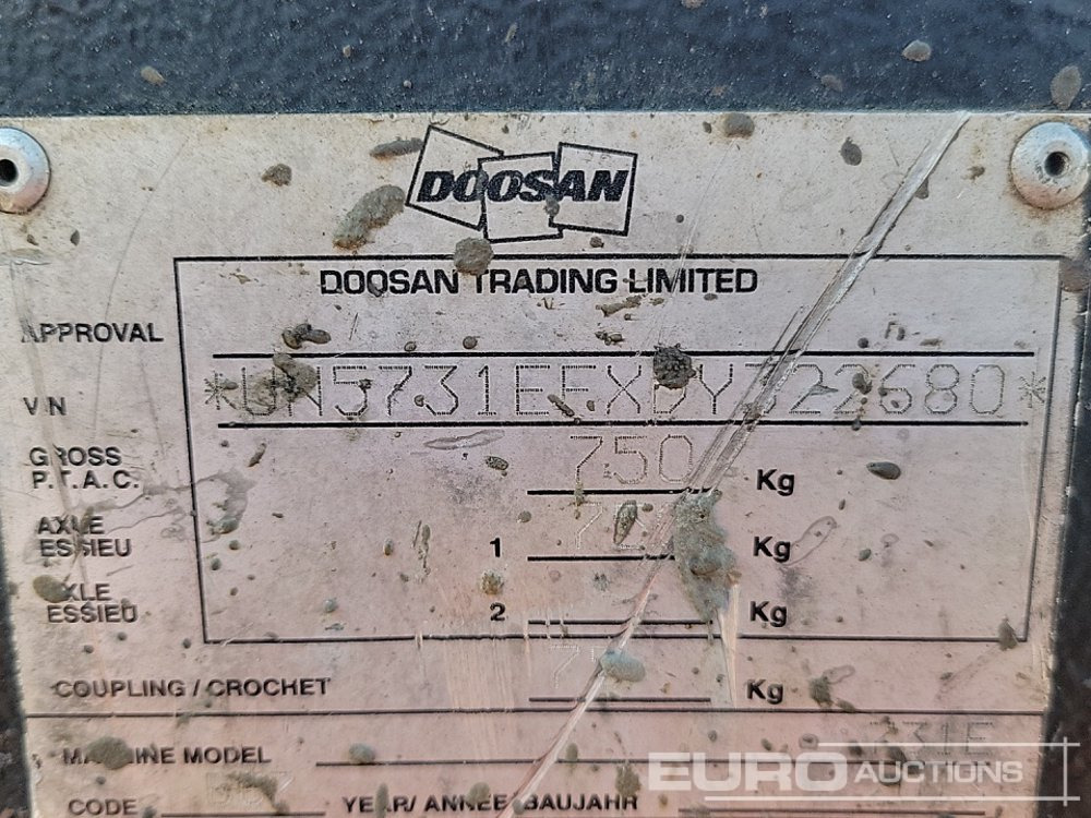 Õhukompressor 2013 Doosan 731E: pilt 34