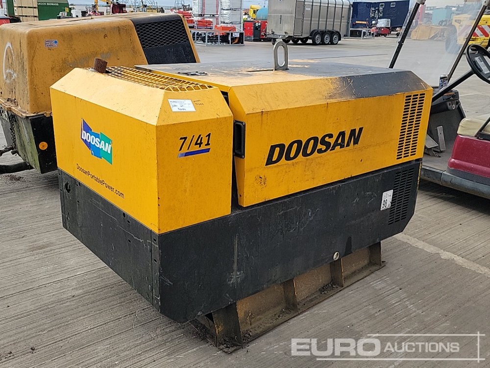 2013 Doosan 741 140CFM - Õhukompressor: pilt 5 2013 Doosan 741 140CFM - Õhukompressor: pilt 5