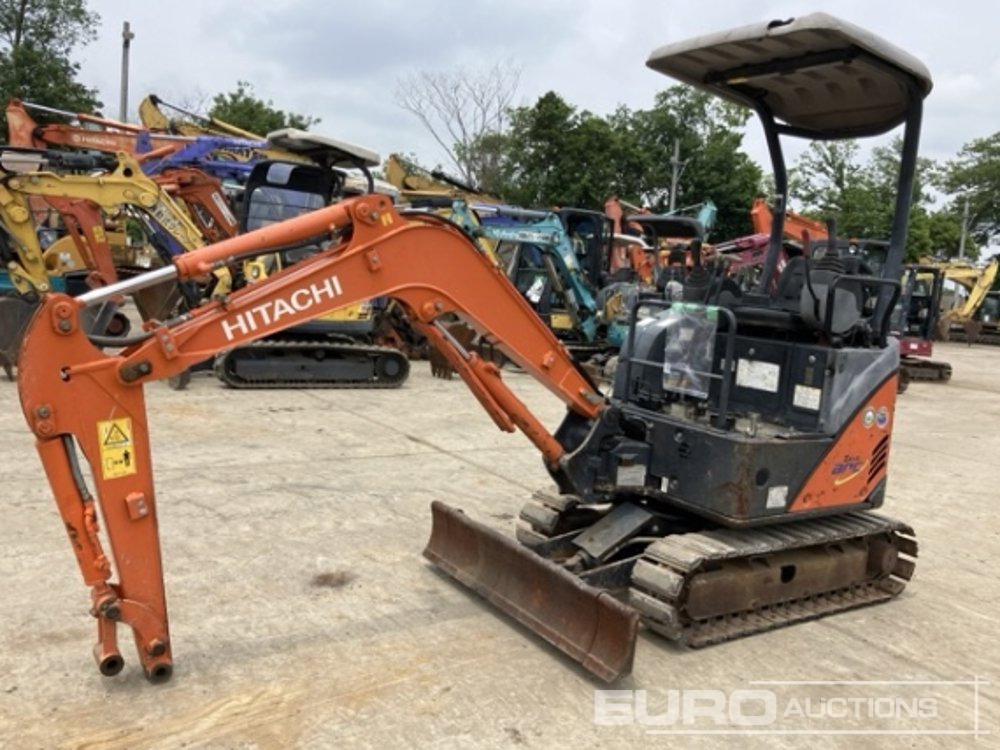 2013 Hitachi ZX17U-2 - Miniekskavaator: pilt 2 2013 Hitachi ZX17U-2 - Miniekskavaator: pilt 2