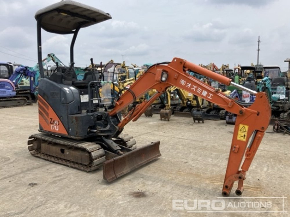 2013 Hitachi ZX17U-2 - Miniekskavaator: pilt 4 2013 Hitachi ZX17U-2 - Miniekskavaator: pilt 4