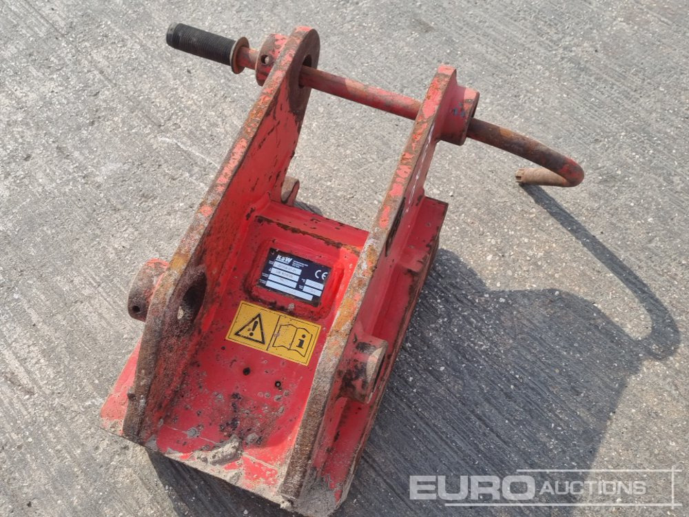 Kiirühendus 2013 Ksw Manual Dedicated Single Lock QH 45mm Pin to suit 4-6 Ton Excavator: pilt 11