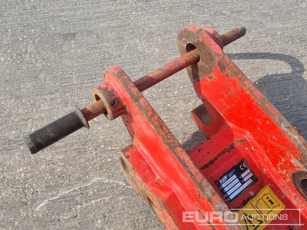 Kiirühendus 2013 Ksw Manual Dedicated Single Lock QH 45mm Pin to suit 4-6 Ton Excavator: pilt 12